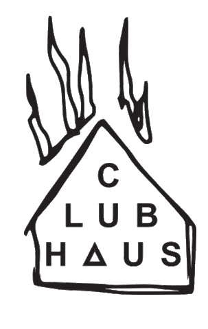 showroom clubhaus Sticker