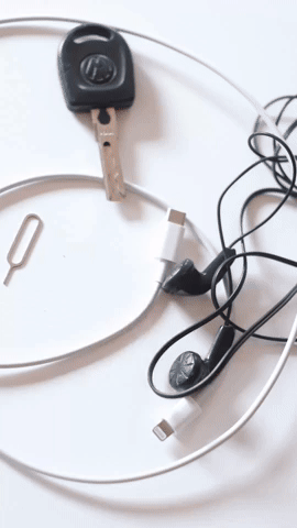 elbercraft Leather cable organizer