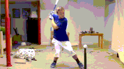 practice batting GIF