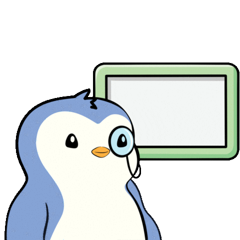 pudgypenguins giphyupload nft penguin pudgy Sticker