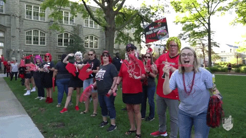 Wave Celebrate GIF by University of Central Missouri
