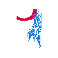 Sharp Teeth Smile Sticker by A Reason To Feel