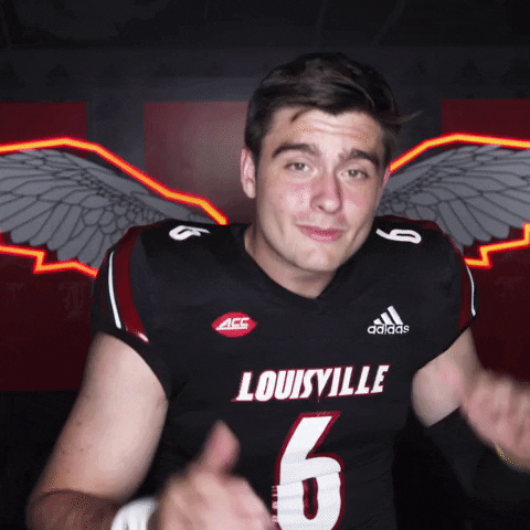 College Football Sport GIF by Louisville Cardinals