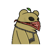 Halloween Nft Sticker by SuperRareBears