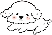 Dog Bichon Sticker by allpears