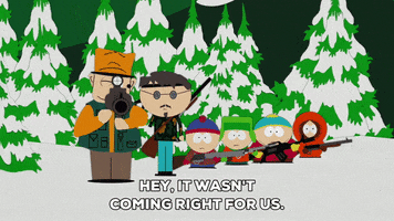 eric cartman gun GIF by South Park 