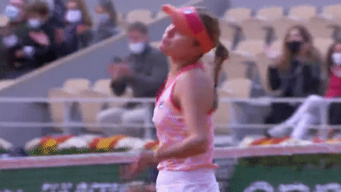 American Reaction GIF by Roland-Garros