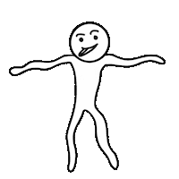 Dance Stick Out Sticker
