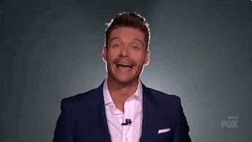 happy ryan seacrest GIF by American Idol