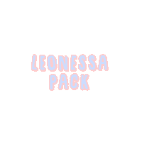 Leonessa Pack Sticker by LEONESSA Lingerie