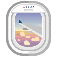 Travel Flying Sticker by Delta Air Lines