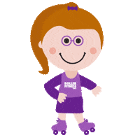 Happy Girl Sticker by RollerFitness