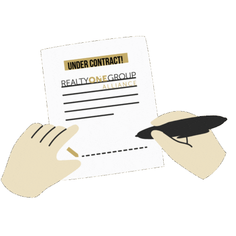 Under Contract Sticker by Realty One Group Alliance