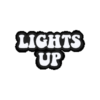 Lights Up One Direction Sticker