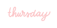 thursday weekday Sticker