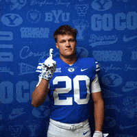 College Football Go Cougs GIF by BYU Cougars