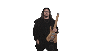 Rock Guitar Sticker by allyoucancontent
