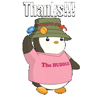 Well Done Thank You Sticker by Pudgy Penguins