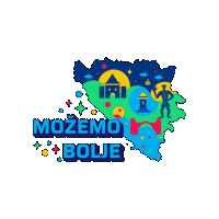 IOMBiH sarajevo bih mostar banjaluka Sticker