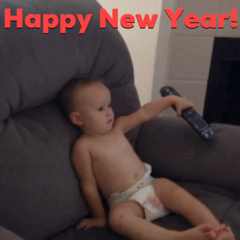 Happy New Year GIF by Tricia  Grace