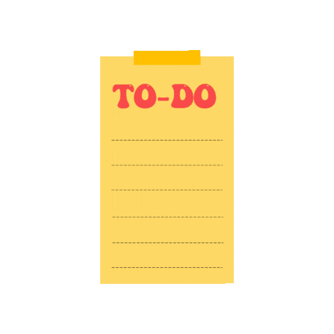 To-Do List Sticker