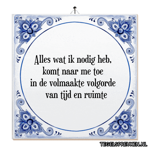 Flow Moment Sticker by Tegelspreuken.nl
