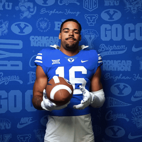 College Football Go Cougs GIF by BYU Cougars