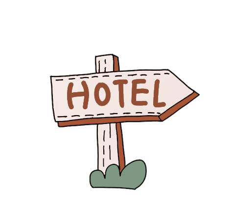 Travel Sign Sticker