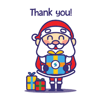 Happy Merry Christmas Sticker by Setel