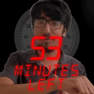 53 minutes left