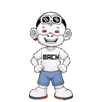 Im Back Sticker by Zhot