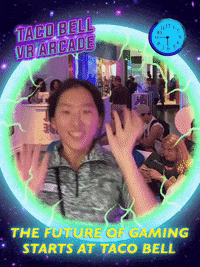 vrarcade GIF by Taco Bell VR Arcade