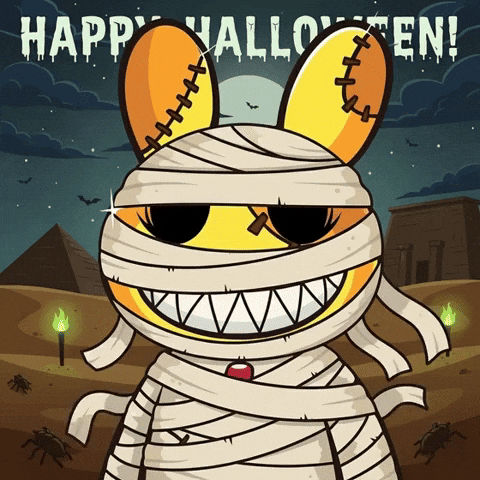 RugDollz trickortreat spookyseason halloweencostume creepycute GIF
