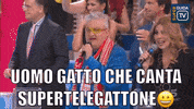 ciao darwin GIF by SuperGuidaTv