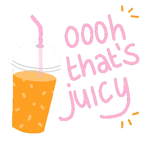 Orange Fruit Sticker