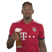 jerome boateng smile Sticker by FC Bayern Munich