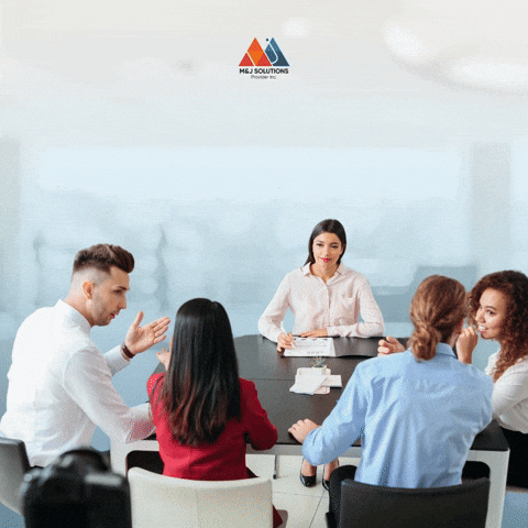 Hiring Human Resources GIF by M and J Solutions Provider Inc.