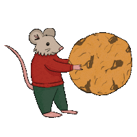 Eating Sticker