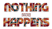 Nothing Ever Happens Sticker by OpticalArtInc.