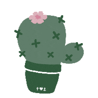 Cactus Sticker by Blutsgeschwister.Official