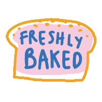 Food Baking Sticker