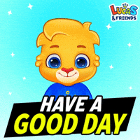 Greeting Good Day GIF by Lucas and Friends by RV AppStudios