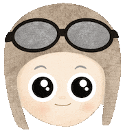 wwyeah happy face silly flirt Sticker
