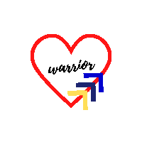 Warrior Down Syndrome Sticker