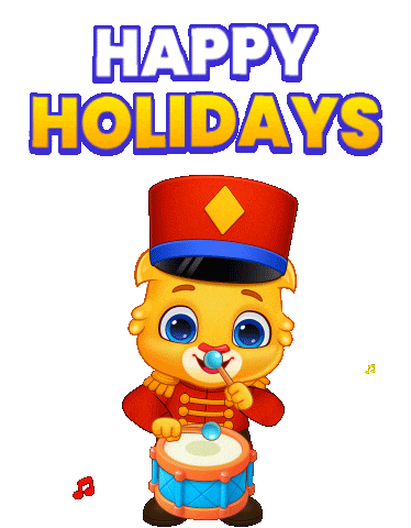 Merry Christmas Sticker by Lucas and Friends by RV AppStudios