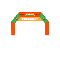 Festival Foods Turkey Trot Sticker by Festival Foods