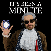 Its Been A While 1 Minute GIF