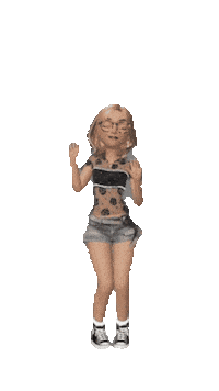 All Star Girl Sticker