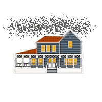 Stars Hollow Sticker by Cera una Bolla