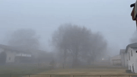 Dense Fog Impacts Visibility in St Louis, Missouri